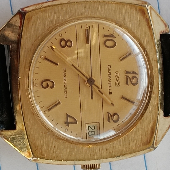 VINTAGE Caravelle Transistorized Mens Watch - Picture 3 of 7